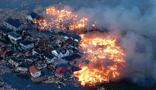 Japan jordbävning tsunami