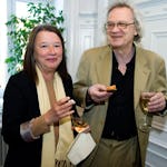 Else-Britt Kjellqvist, poet och psykoanalytiker och Oliver Parland, psykoanalytiker och essäist.