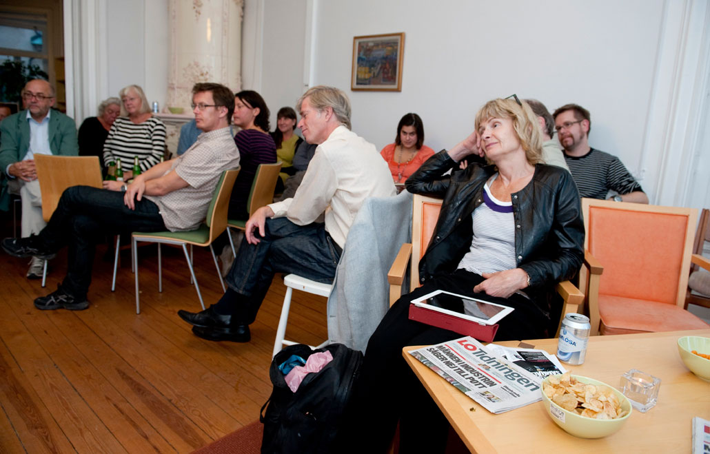 Anders Emretsson, LO-Tidningen, Mats Hallberg, Seko (även skribent i LO-Tidningen Kultur) och Liv Beckström, Kommunalarbetaren.