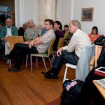 Anders Emretsson, LO-Tidningen, Mats Hallberg, Seko (även skribent i LO-Tidningen Kultur) och Liv Beckström, Kommunalarbetaren.