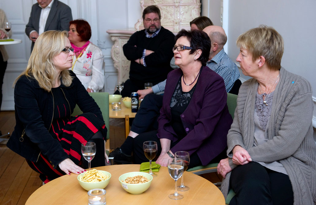 ST:s Britta Lejon, Ing-Marie Nilsson och Annette Carnhede ville ha besked av socialförsäkringsministern – både om bedömningen av sjuka och konsekvenserna för tjänstemannafackets medlemmar på Försäkringskassan och Arbetsförmedlingen. 
