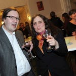 John Swedenmark, Arbetet, och Jane Morén, författare.