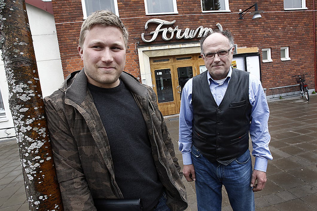 Jonas Arvidsson och Bertil Ryss på Dala Energi framträdde i Elektrikern före avtalsförhandlingarna och menade då att det var ganska självklara krav från facken. Så här efteråt tycker de att kraven om tre procent per år föll ganska platt. Förväntningarna och stridsviljan för mer pengar fanns ute arbetsplatsen, säger de. Foto: Tomas Nyberg