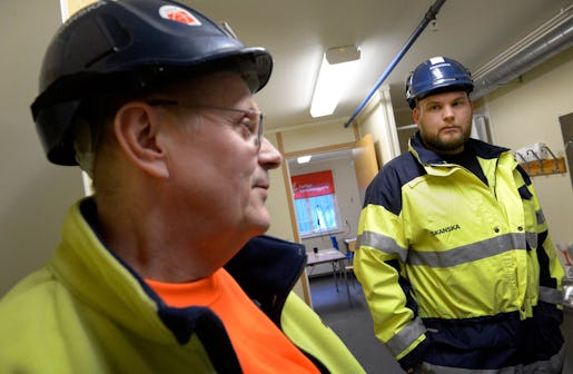 Stefan Slottensjö och Mattias Jansson, lagbasar Skanska. Stefan Slottensjö och Mattias Jansson, lagbasar Skanska.