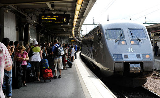 SJ-tåg Stockholm Göteborg