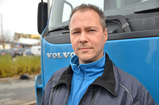 Jonny Jeffberg var en av de få fastanställda på flyttfirman ICM Kungsholms. När de bildade fackklubb fick kollegerna både fast jobb och retroaktiv lön. Foto: Tommy Harnesk