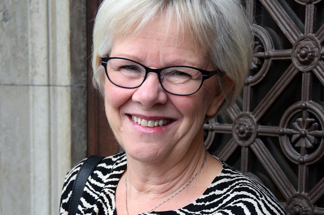 Wanja Lundby-Wedin, tidigare LO-ordförande, återinviger på lördagen den 23 augusti minnesmärket efter Sundsvallsstrejken 1879. Under mandatperioden 2014-2017 är hon nu 1:e vice ordförande i kyrkostyrelsen. Foto: Ewa Almqvist/IKON