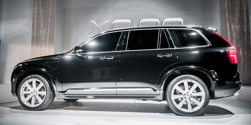 2015 års modell av Volvo XC90. Foto: Magnus Hjalmarson Neideman