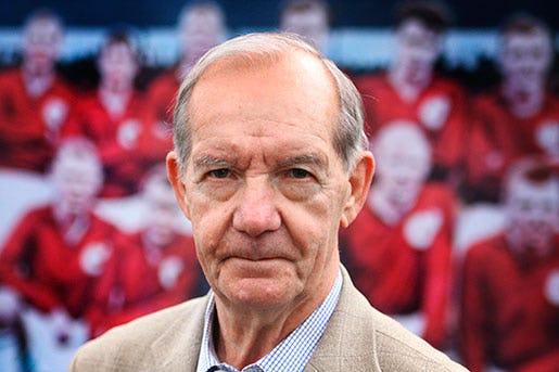 Fotbollslegendaren Tord Grip i filmen Ur Svennis skugga. Foto: Björn Henriksson/Björnbild