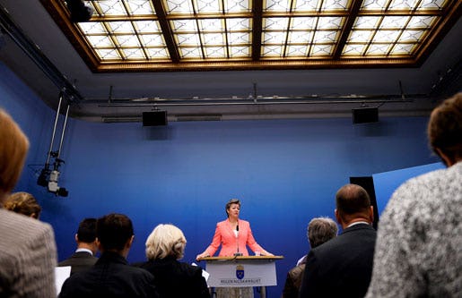 Arbetsmarknadsminister Ylva Johansson. Foto: Anders Wiklund