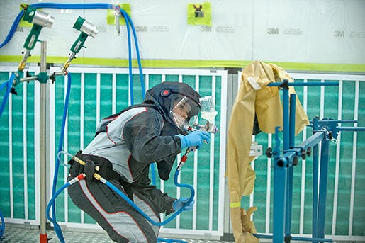 Frida Gustavsson i lackerartagen. Foto: Gunno Rask