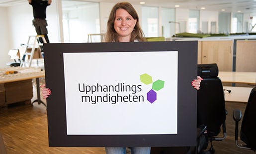 Lisa Sennström, Upphandlingsmyndigheten. Foto: Fredrik Sandberg