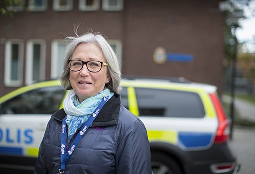 – Det är skönt att ha långhelg varannan vecka. Men jag skulle ha jobbat till 65 även om jag inte hade fått delpension, säger Barbro Andersson Jonsson. Foto: Björn Larsson Rosvall