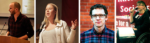 Mattias Bernhardsson, Lina Rigney Thörnblom, Jonas Brännberg och Britta Berggren.