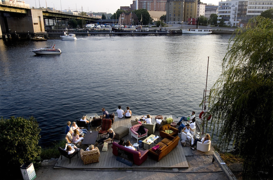 STOCKHOLM 20070824 Matfestival pÂ Street marknad vid Hornstull i Stockholm. Foto: Pontus Lundahl / SCANPIX / Kod 10050