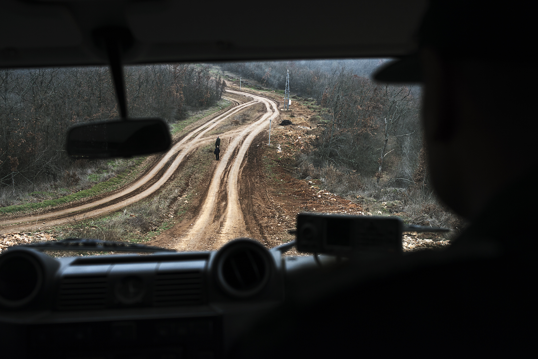 ELHOVO 2014-01-31  274 kilometer ‰r Bulgariens gr‰ns mot Turkiet. Sedan november fˆrra Âret har antalet bulgariska gr‰nsvakter tredubblats. Foto: Jacob Zocherman / Kontinent / TT / kod 10510