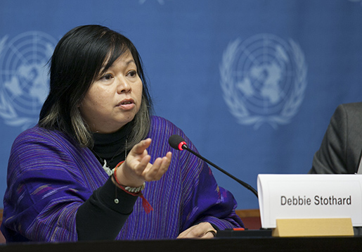 Debbie Stothard. Foto: Eric Bridiers