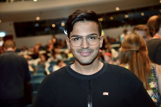 VƒSTER≈S 20150810 Philip Botstrˆm, nyvald ordfˆrande fˆr SSU, under SSUs kongress i Aros Congress center i V‰sterÂs. Foto: Fredrik Sandberg / TT kod 10080