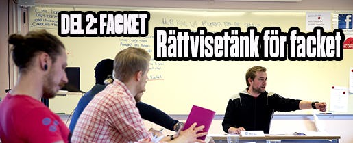 BorÂs 2015-05-06 PÂ Viskadalens folkhˆgskola n‰ra BorÂs hÂller Emil Forssberg en kurs om global r‰ttvisa. FOTO Adam Ihse / TT / Kod 9200