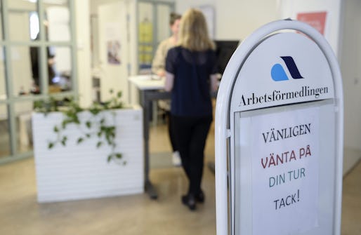 STOCKHOLM 20150525 Arbetsfˆrmedlingen p Sˆdermalm i Stockholm. Foto Bertil Ericson / TT / kod 10000