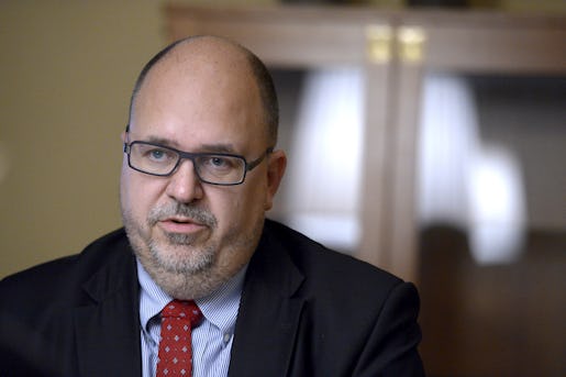 STOCKHOLM 20151208 LO:s ordfˆrande Karl-Petter Thorwaldsson Foto: Janerik Henriksson / TT / Kod 10010