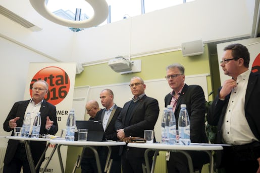 STOCKHOLM 20151216 Fackfˆrbunden inom 6 f har tidigarelagt sina lˆnebud och presenterar dem p expresstr‰ff p onsdagen. Foto: Vilhelm Stokstad / TT / Kod 11370