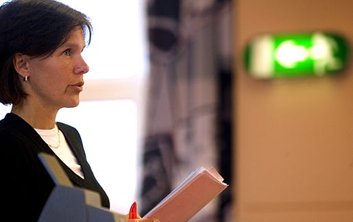 050512 LO har i uppdrag frÂn LO-kongressen sett ˆver de yrkesfˆrberedande utbildningarna p gymnasieskolan. Projektledare, Kristina MÂrtensson. Foto Bjˆrn Larsson Rosvall/EXPONERA. COPYRIGHT SCANPIX SWEDEN kod 9100