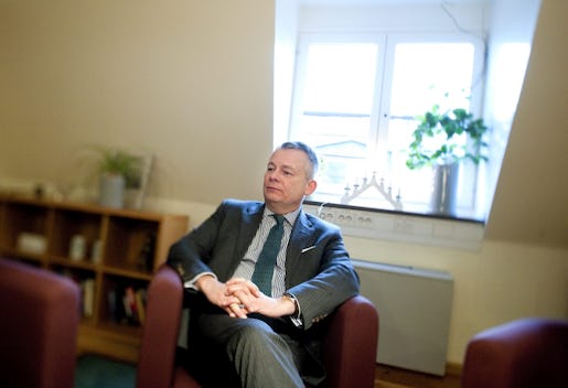 STOCKHOLM 20121220 Sacos ordfˆrande Gˆran Arrius. Foto: Pontus Lundahl / SCANPIX / kod 10050