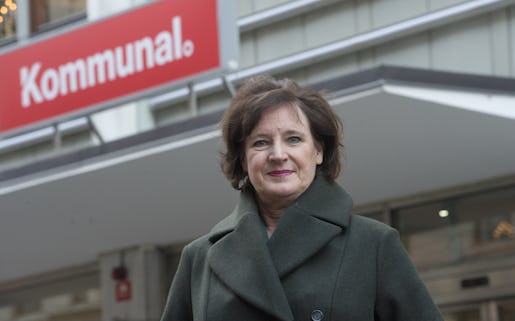 STOCKHOLM2015115 Anneli Nordstrˆm, ordfˆrande Kommunal, fotograferad p Kommunal, Hagagatan. Foto: Fredrik Sandberg / TT / Kod 10080