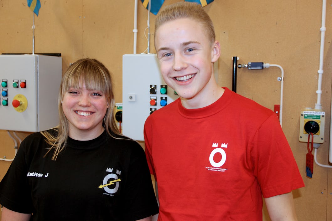 Matilda Jansson och Axel Bodelsson.