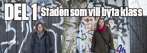 2016-01-12 G÷TEBORG Catharina Thˆrn och Katarina Despotovic har skrivit och fotograferat "Den urbana fronten". En dokumentation ˆver makten ˆver staden. FOTO Bjˆrn Larsson Rosvall / TT / Kod 9200