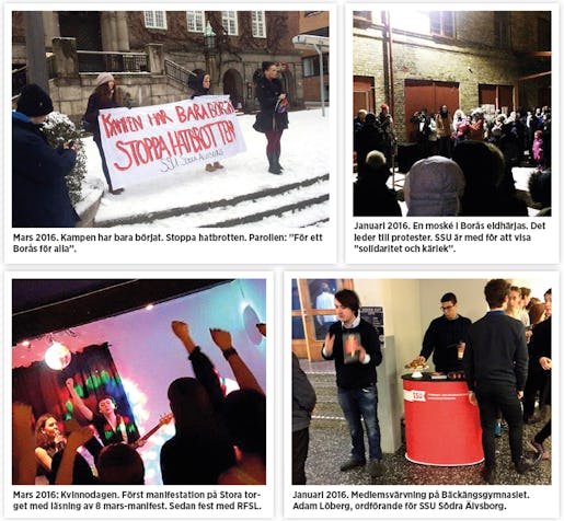 Klicka på kollaget för att se det större. Kollage: Eva Vaihinen Foto: SSU Södra Älvsborg och SSU Borås