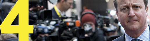 Storbritanniens premiärminister David Cameron. Foto: AP /Virginia Mayo