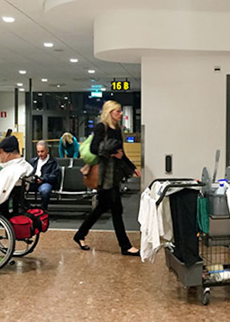 Vem har rätt till städvagnen på Arlanda?
