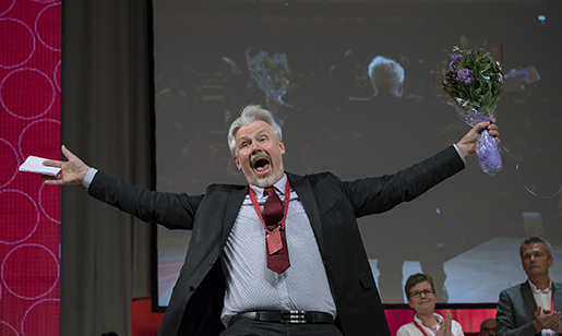 STOCKHOLM 2016-06-18 Torbjˆrn Johansson valdes till avtalssekreterare. Foto: Maja Suslin / TT / kod10300