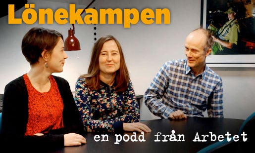 Linda Flood, Jenny Berggren och Mårten Nilsson. Foto: Eva Vaihinen