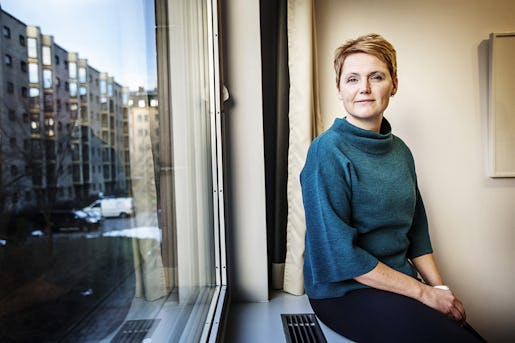 Anna-Karin Hatt, vd Almega. Foto: Linus Sundahl-Djerf