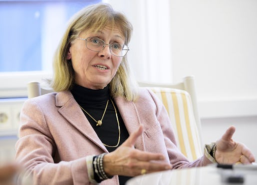 STOCKHOLM 20151104 Medlingsinstitutets nya generaldirektˆr Carina Gunnarsson. Foto: Henrik Montgomery / TT / kod 10060