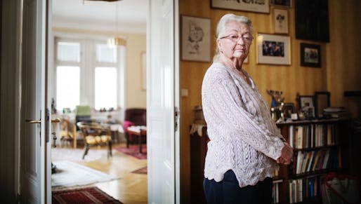 Anita Gradin (S) minns åren som Sveriges första EU-kommissionär. Foto: Linus Sundahl-Djerf