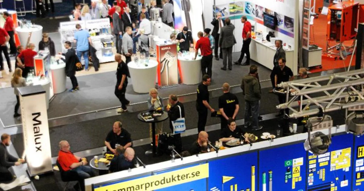 Ny Elfack-mässa i Göteborg – Arbetet