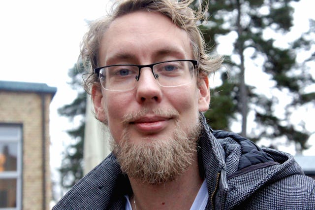 Porträtt på Nick Fortgens.