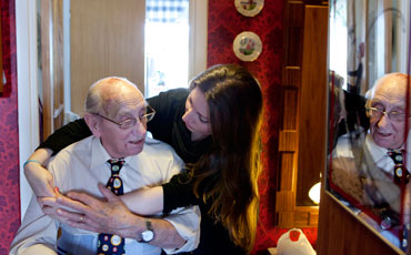 Valentina Öberg och Valter Larsson.