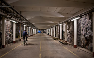 Peter Hoffman, reparatör på reningsverket under Henriksdalsberget i Stockholm.