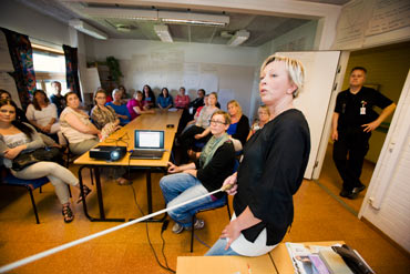Skönsmons hemtjänst. Ulrika Andersson.