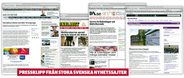 Pressklipp om Kumlauskorna.