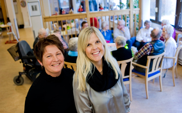 Marianne Birgersson och Susanne Janhager.