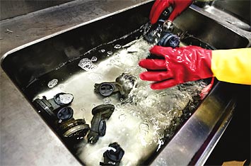 Brandmannatekniker Britt-Marie Ekström