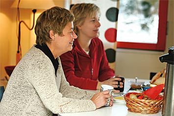 Morgonfika med information om patientläget.