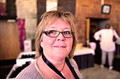 Lena Sohlberg, undersköterska, Mölndal, ombud Kommunals kongress 2010.