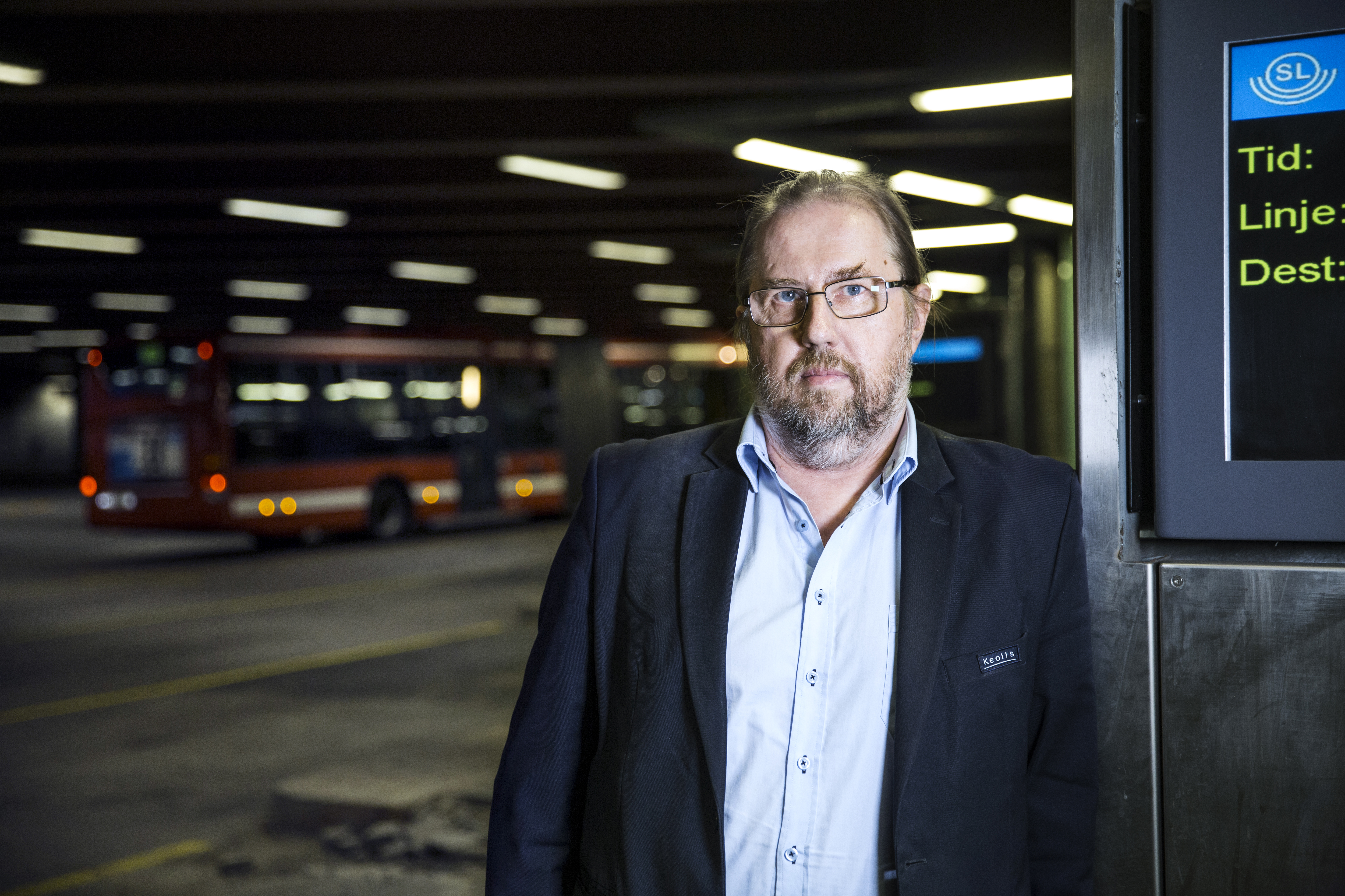 Robert Alf, bussförare.